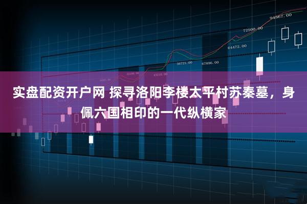 实盘配资开户网 探寻洛阳李楼太平村苏秦墓，身佩六国相印的一代纵横家